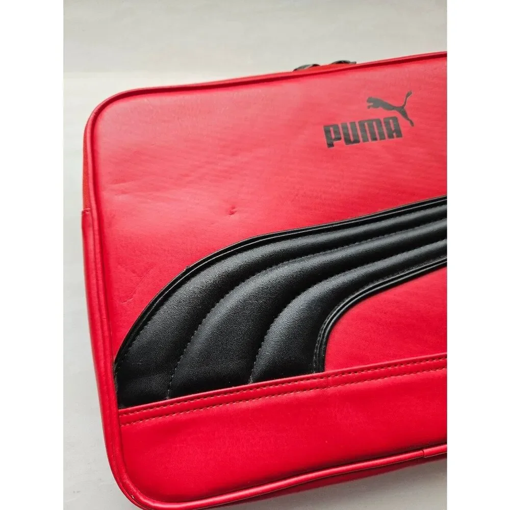 Puma Red and Black Protective Laptop Sleeve